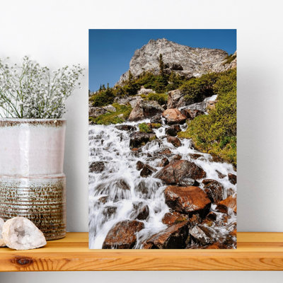 Contemporary Art Abstract Contemporary Forest Landscape Wall Art 1 Piece Wrapped Canvas Wall Art