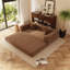 Canapé à compression, canapé-lit pliable en tissu pour trois personnes, canapé en velours côtelé, canapé de plancher en éponge à haute densité de rebond-2015485566
