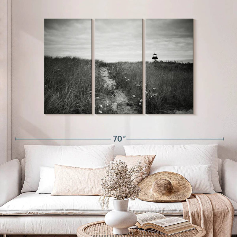 Rorry Nantucket Light, 32" H x 50" W