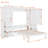 Murphy Bed With Integrated Storage And Customizable Configuration