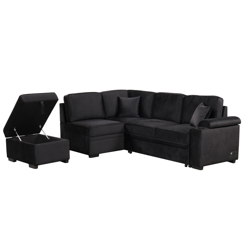 84.75" Sleeper Sofa Bed