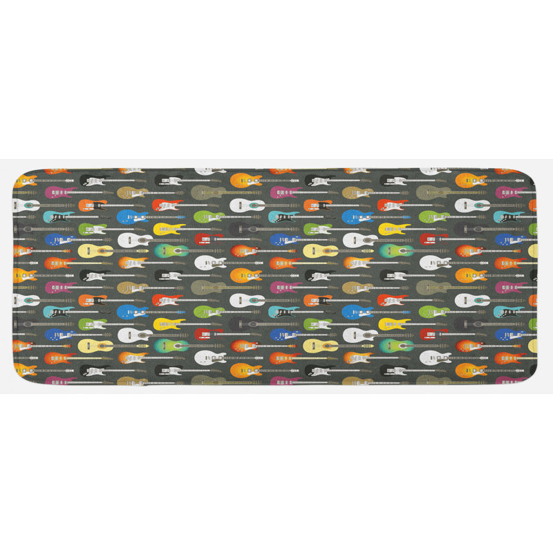 Tapis de cuisine guitare