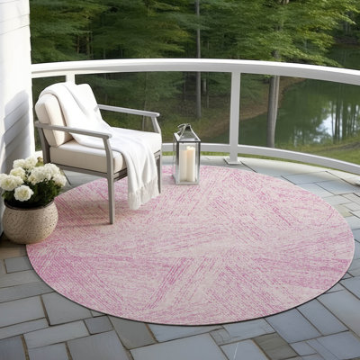 Tapis intérieur / extérieur rose Terra 
