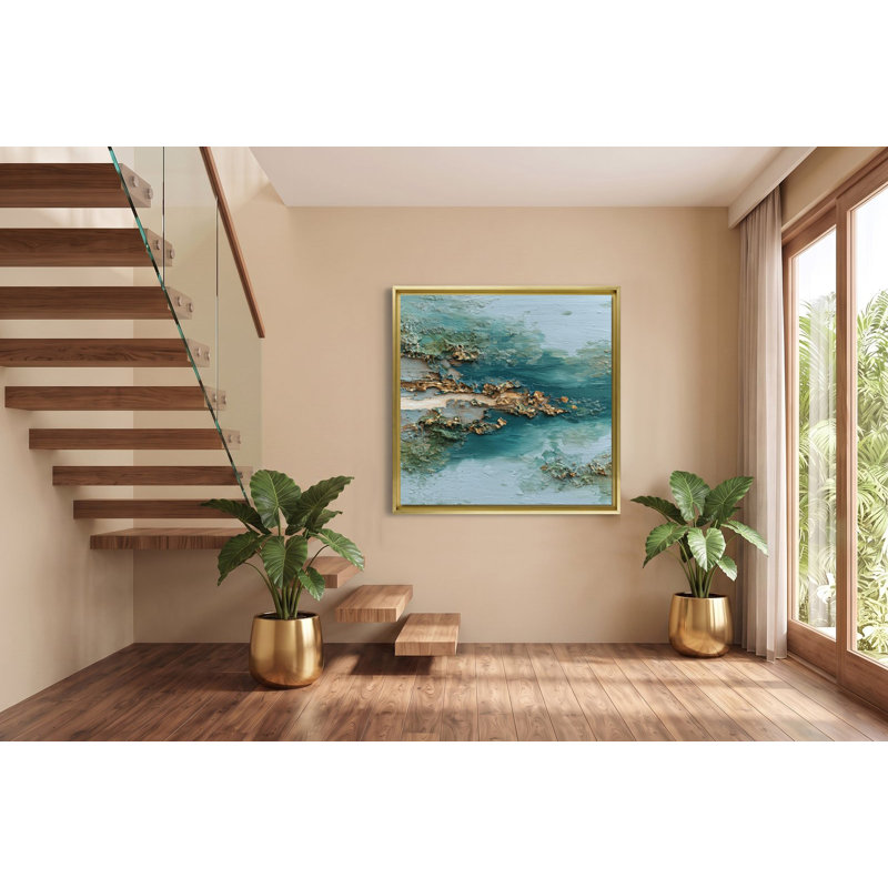Memory of the Tide, 20" H x 20" W