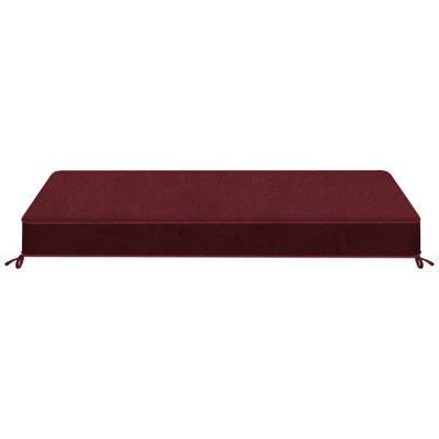 2'' H Customizable Bench Cushion For Indoor/Outdoor Furniture/Chair/Window Seat, Premium 75D High-Resilience Foam