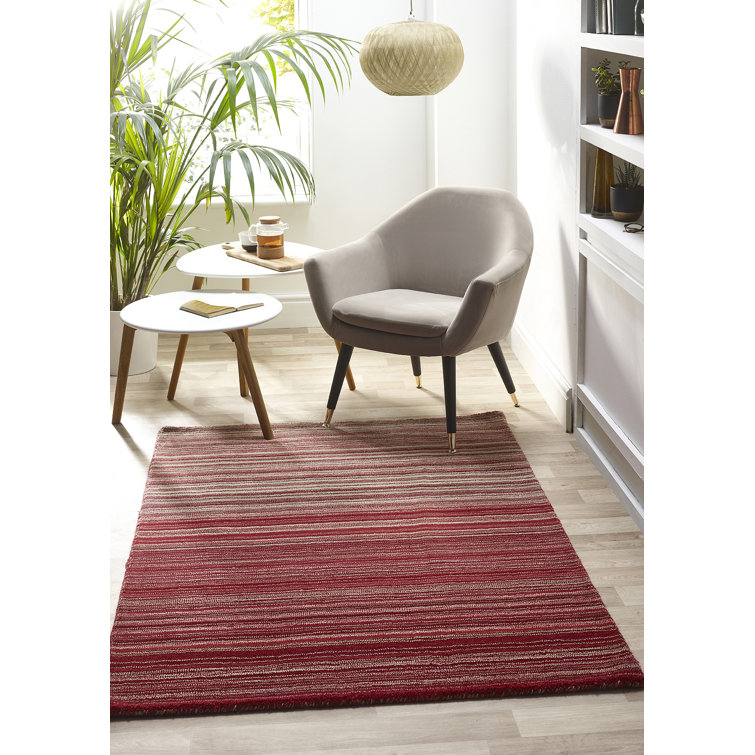 Fine Handwoven Red Rug