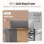 Canapé modulaire de 116 po avec repose-pieds modulaire avec repose-pieds profond en chenille ou aspect lin avec garniture cloutée de 116 po-1187886267-1187886268
