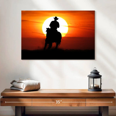 Lelar Sunset Cowboy