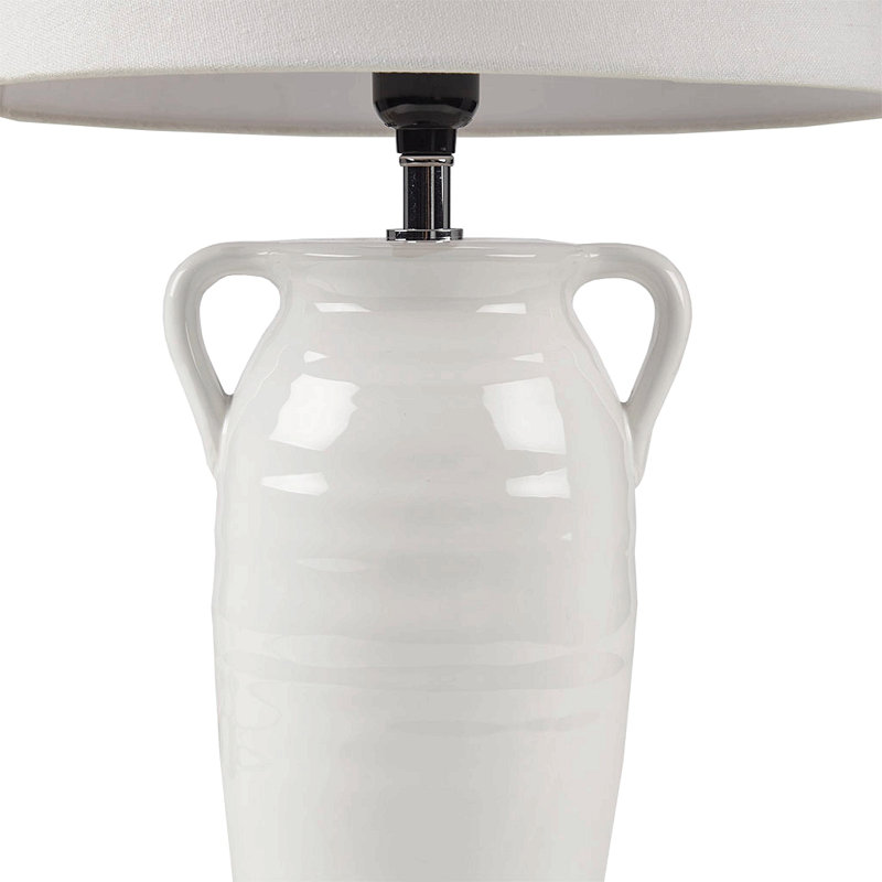 Lampe de table en céramique avec poignées