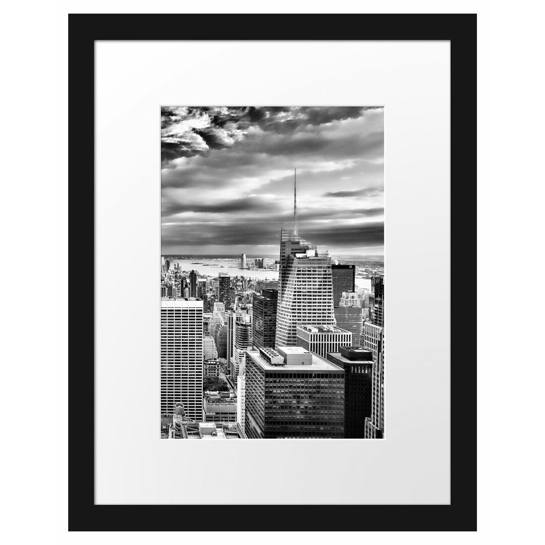 Gerahmtes Poster New York Skyline