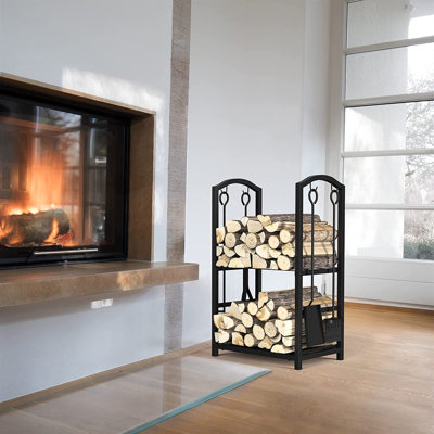 Iron Fireplace Tool Set