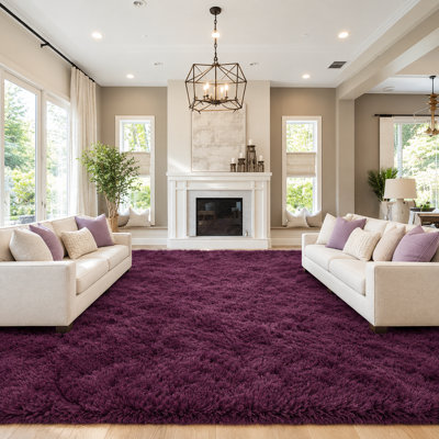 Large Shag Rugs for Bedroom Living Room Decor, Tie Dyed Soft Fluffy Furry Area Rug for Indoor Floor, Aesthetic Carpet for Home Decor