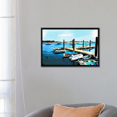 « bold bateaus v », reproduction sur toile
