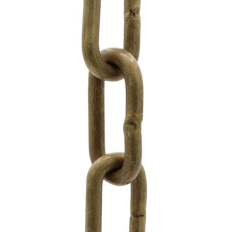 Chaîne standard soudée ou bris de chaîne, Laiton antique