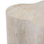 Table d'appoint Cloud Trape Faux Travertine MGO