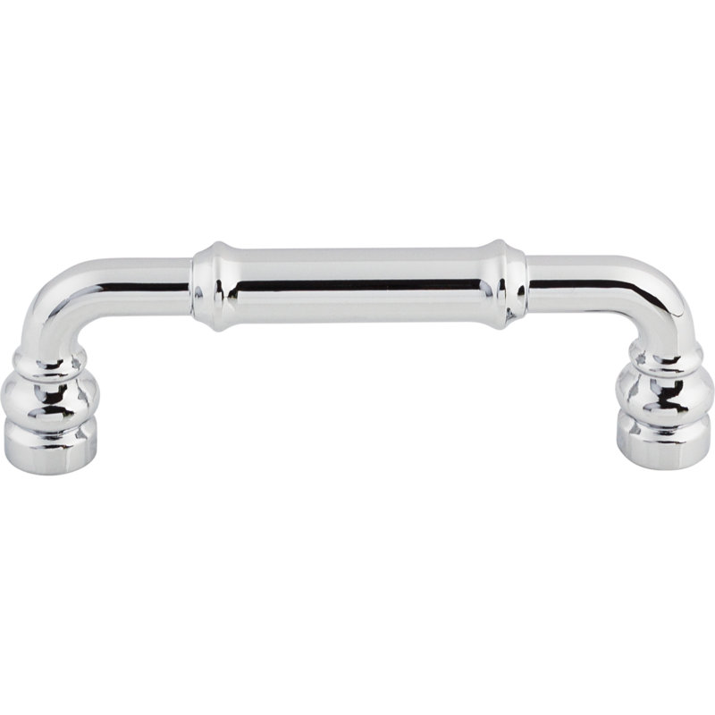 Brixton 12" Center to Center Bar Pull, Polished Chrome, 3 3/4" Center to Center