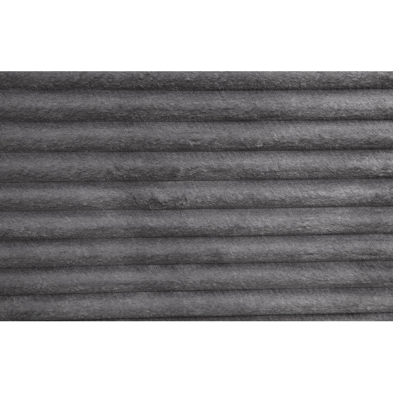 Canapé modulaire Sikes, Gris foncé