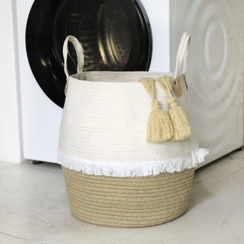 Panier en tissu Althoff, Beige