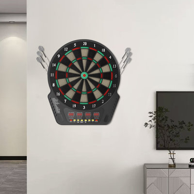 Innovative Electronic Dart Board With 6 Darts