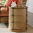 Twin Palms End Table with Storage