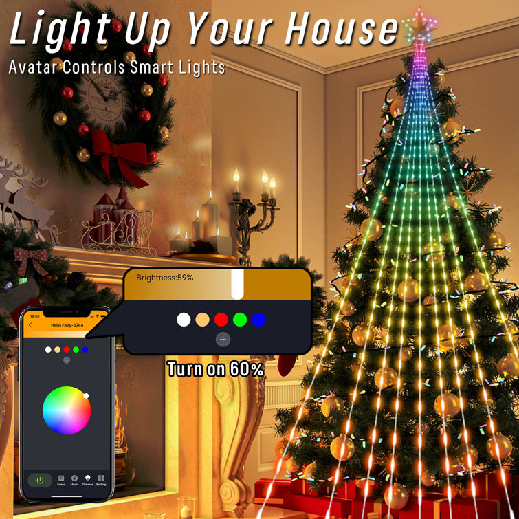 https://assets.wfcdn.com/im/49028026/resize-h755-w755%5Ecompr-r85/2517/251797433/Outdoor+Christmas+Star+Waterfall+Lights+12+FT+344+LED+64+Modes+Smart+App+Control+Tree+String+Light.jpg