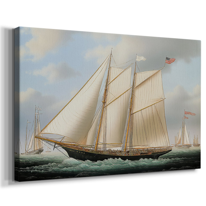 Série Nautical-CIV - Cavas enveloppés de galerie, 32 x 48