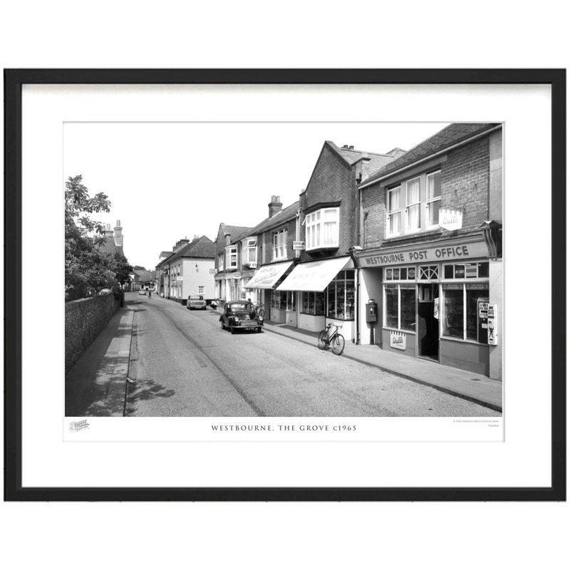 Westbourne, The Grove C1965 by Francis Frith - Single Picture Frame Print, 60cm H x 80cm W x 2.3cm D