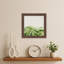 «Verdant Waves of Tranquility» par Adalaide, reproduction d'art encadrée sur bois-305128106