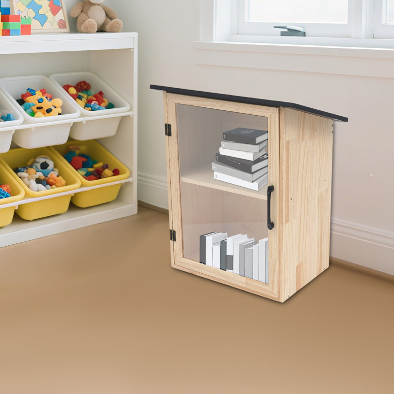 Wooden Library Book Box