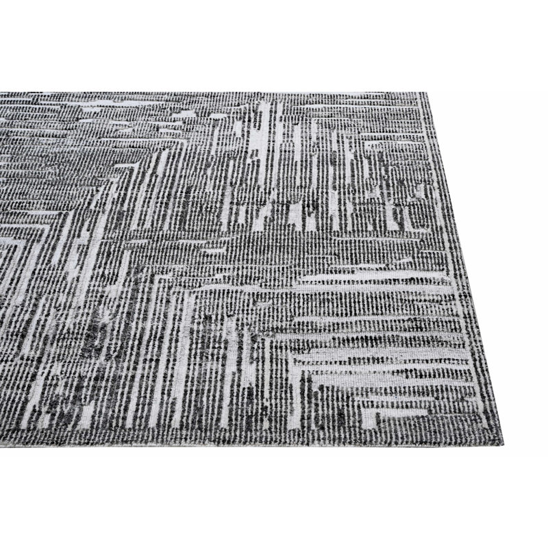 Contemporary, Stuart Street Collection One-of-a-Kind Rectangle 8' X 9'10" Hand Knotted Area Rug