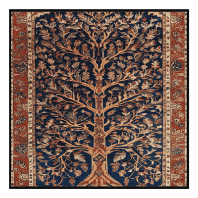Tapis brun lavable à la machine