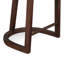 Hampton Upholstered Stool with Solid Wood Frame