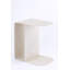 Table d'appoint en fer blanc cassé