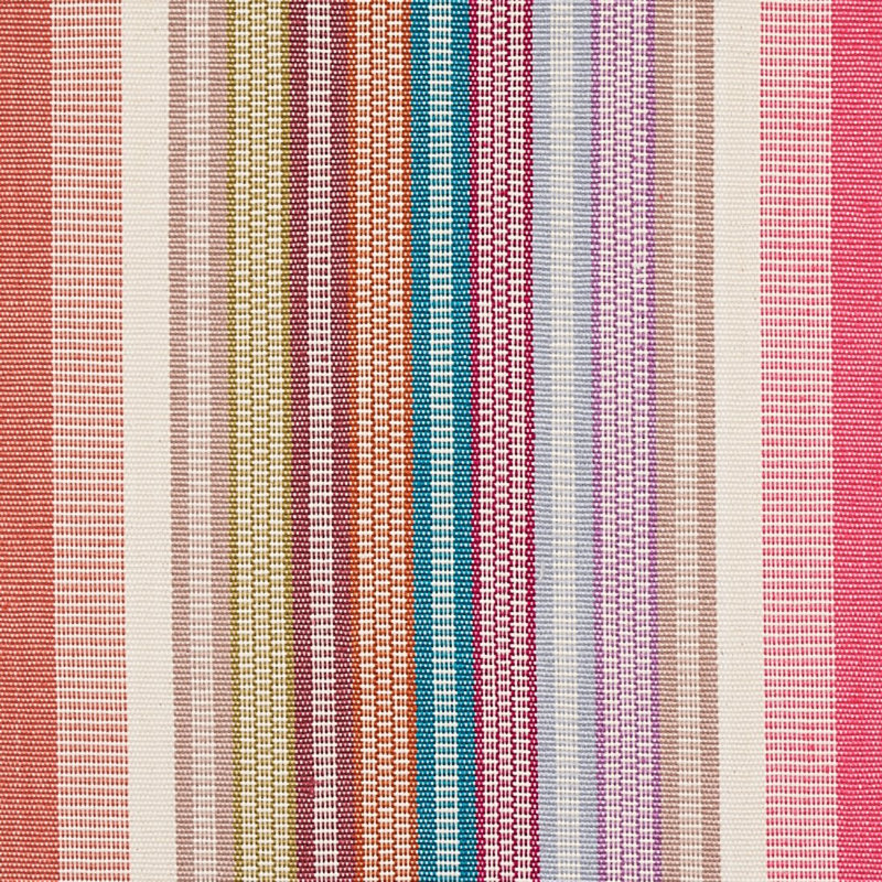 Tissu à rayures Schumacher x A Rhum, Macaron