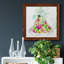 Fashionable Florals II - Peinture sur toile encadrée-968649044-968649047
