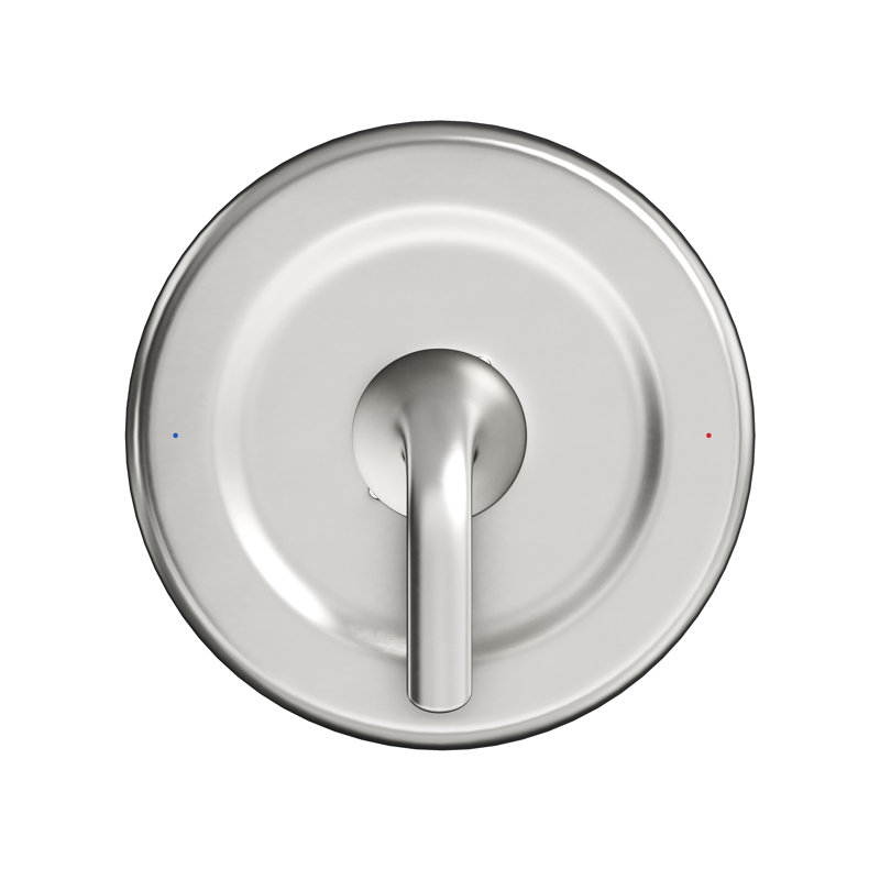 Ensemble de garniture de douche de remplacement compatible Moen avec panneau de douche en acier inoxydable et levier en alliage