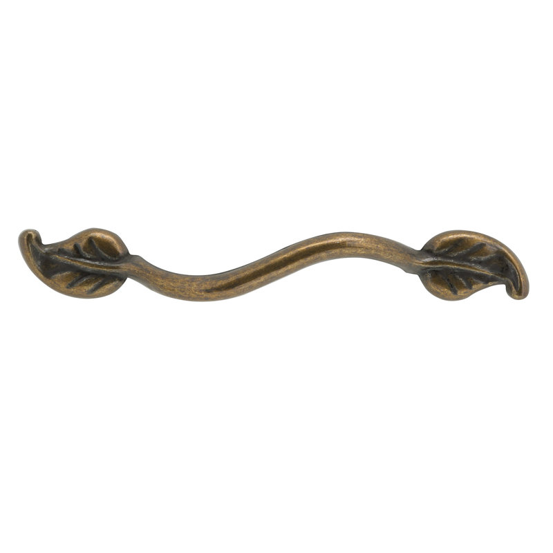 Expression 3.7812" Center to Center Bar Pull, Burnished Brass