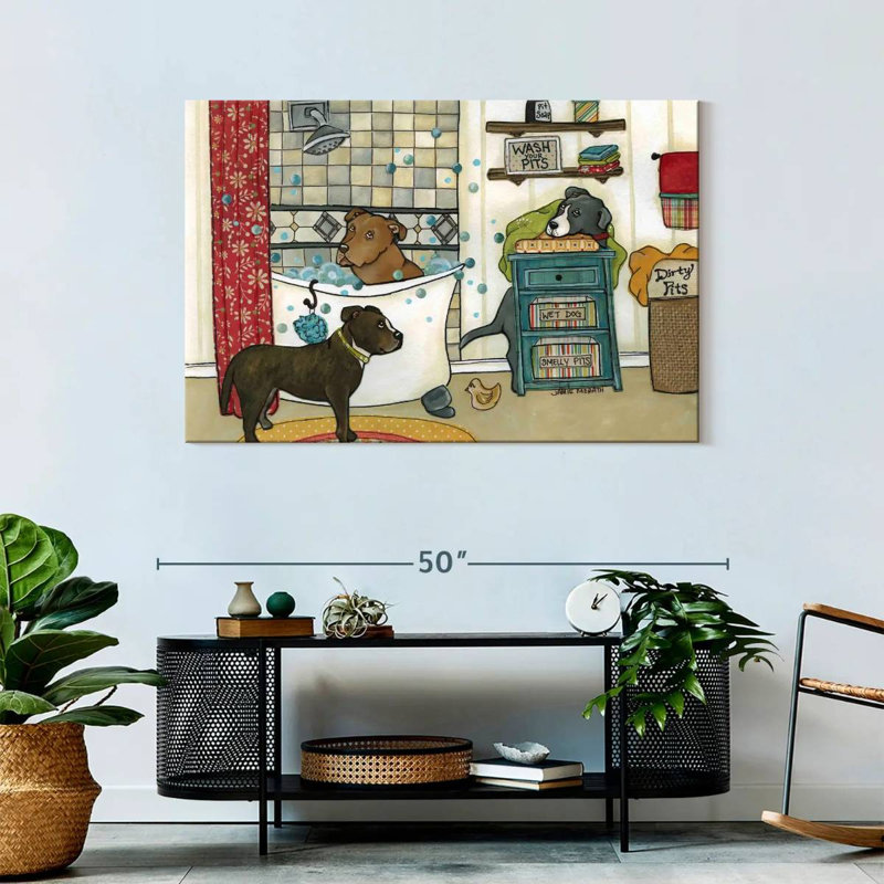 Brampt Wash Your Pits, 30" H x 45" W