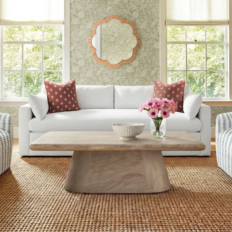 Brie Solid Wood Single Coffee Table