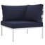 Ensemble de canapé modulaire d'extérieur en aluminium 5 pièces Harmony-1853197886