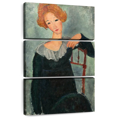 Leisha, femme aux cheveux roux - 1917