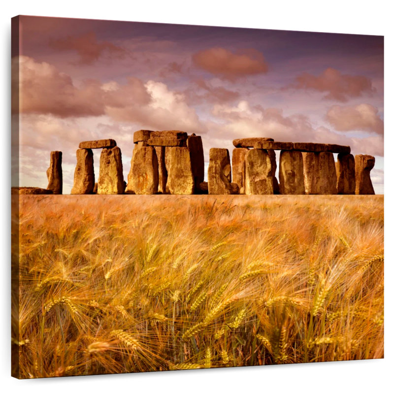 Champ de blé Keiri par The Stonehenge, H 10 pi x l 10 pi