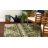 Braeleigh Geometric Machine Woven Rectangle 9'10" x 13' Polypropylene Indoor / Outdoor Area Rug in Green/Ivory-187182482