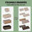 4-Tier Home Cabinet,Storage Organizer,Freestanding Dresser Tower,Hallway Storage Cabinet-501159371