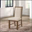 Chaises d'appoint de style transitionnel 2 pièces
