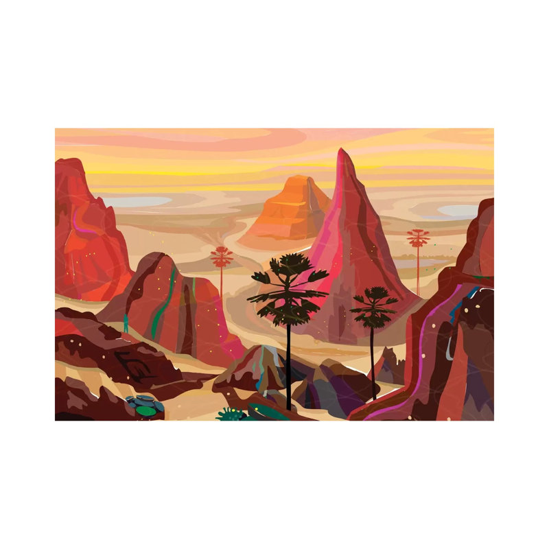 Healing Landscape by Charles Harker - Wrapped Canvas Painting, 101.6 cm H x 66.04 cm W x 1.91 cm D