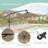 Elasia 120'' Lighted Cantilever Umbrella-792668134