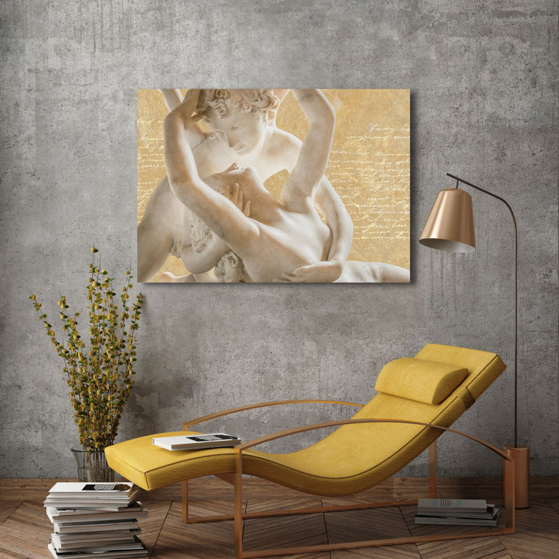 3SH6273 Endless Love (Cupid And Psyche) by Steven Hill - Wrapped Canvas Print, 70cm H x 100cm W x 4cm D