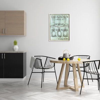 Humoristique, liste de cuisine, art rétro texturé, estampe numérique par Graffitee Studios