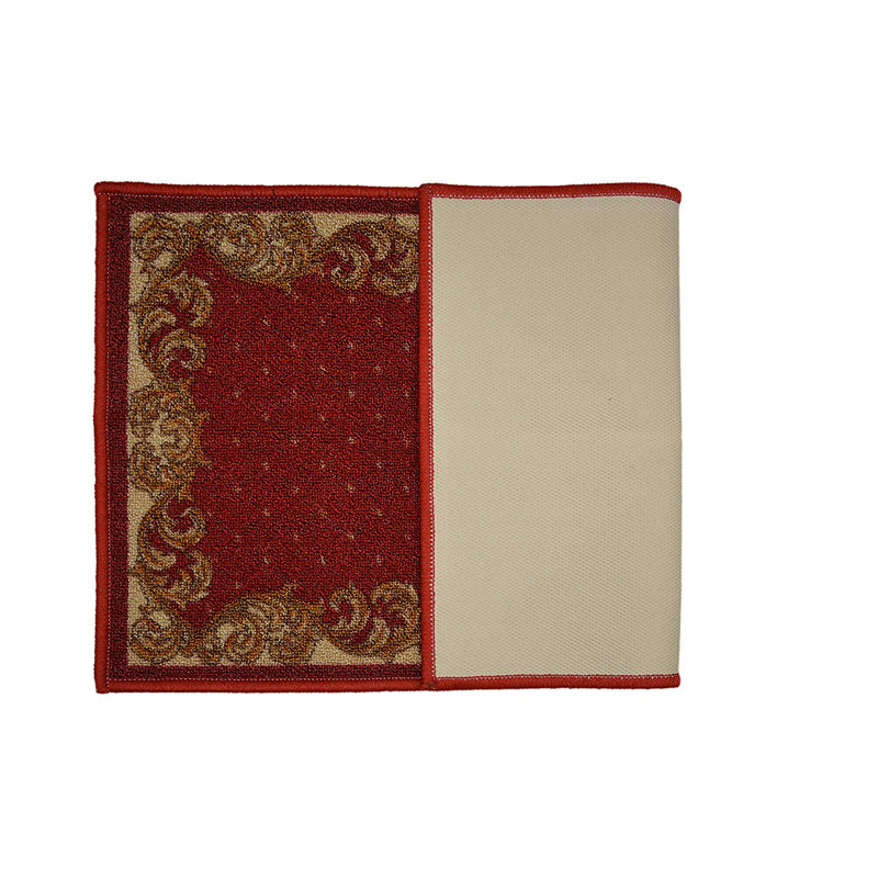 Tapis traditionnel rouge / beige Goris, Rectangle 1 pi 6 po x 2 pi 6 po